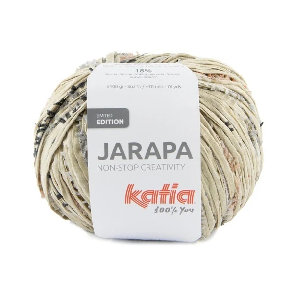 Katia Jarapa 500 Beige-grå-rosa-sort