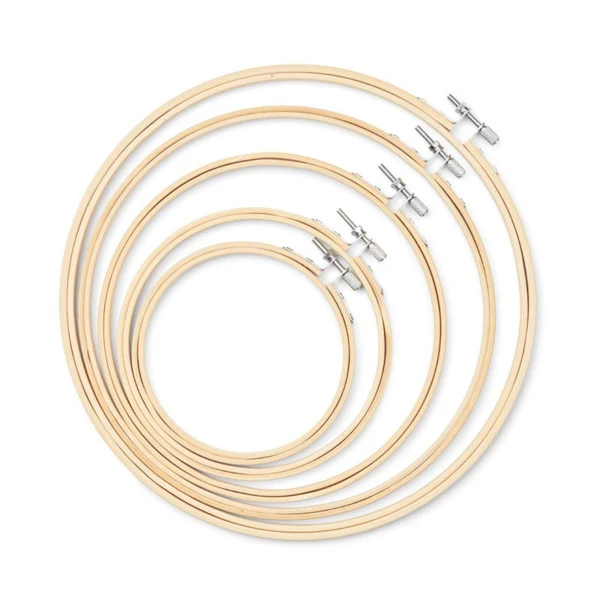 HobbyArts Broderiramme Sæt, 5 stk