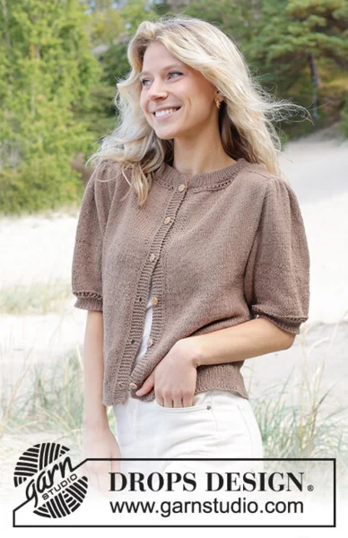 239-15 Sherwood Smiles Cardigan by DROPS Design