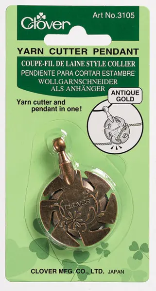 Clover Garn Cutter Antik, Guld