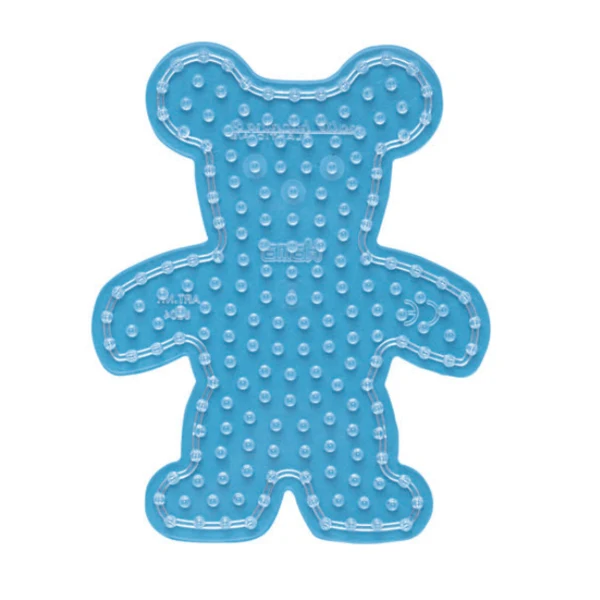 Hama Maxi stiftplade, transparent - Bamse 8204