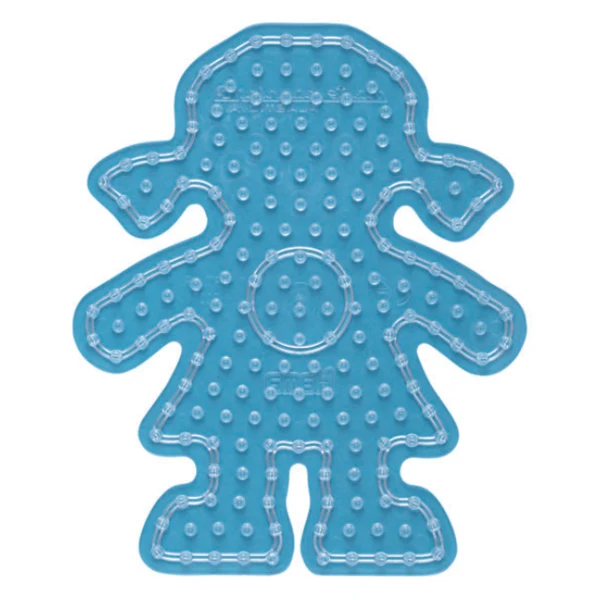 Hama Maxi stiftplade, transparent - Pige 8207