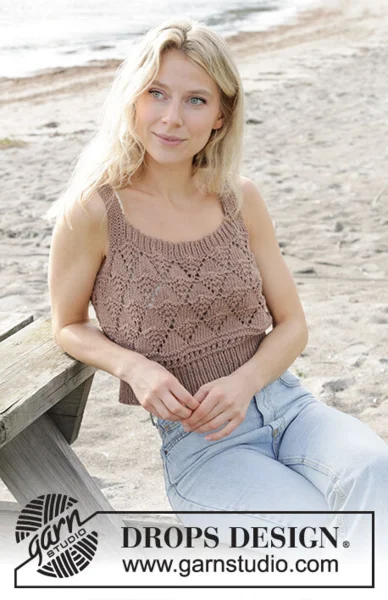 239-18 Kongletopp by DROPS Design