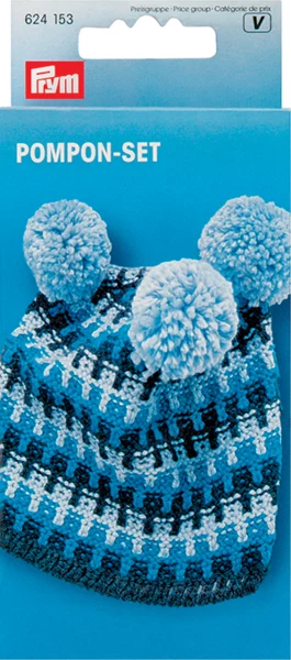 PRYM Pompon sæt (4 farver/str.)