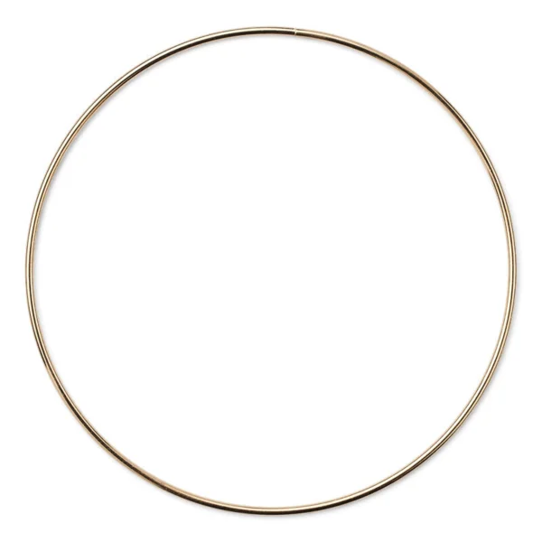 HobbyArts Metalring, Guld 15 cm