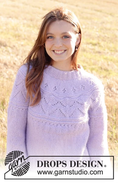 250-35 Lavender Harvest by DROPS Design