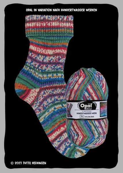 Opal nach Hundertwasser Edition 4-ply 4054