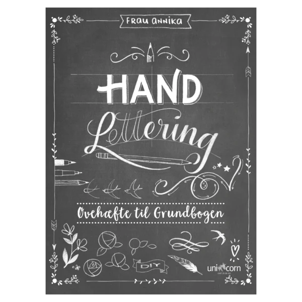 Hand Lettering Øvehæfte til Grundbogen