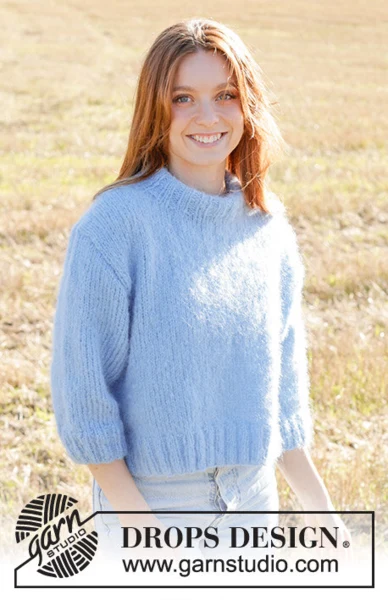 250-37 Painted Sky Sweater by DROPS Design