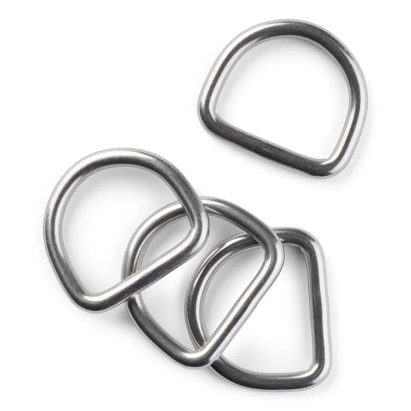 LindeHobby D-ringe, 4x25 mm, 4 stk