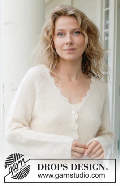 257-2 Sweet Harmony Cardigan by DROPS Design