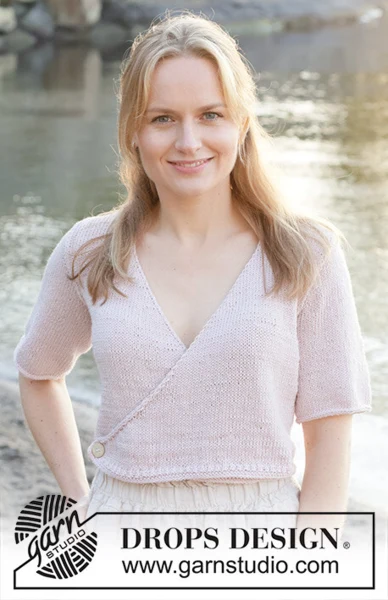 257-5 New Dawn Wrap by DROPS Design