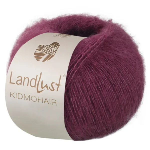 Lana Grossa Landlust Kidmohair 14 Brombær