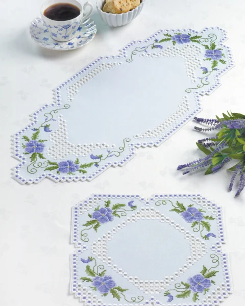 Broderikit Hardanger 28x28 cm