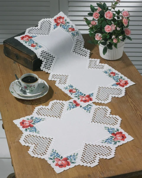 Broderikit Hardanger 42 x 42 cm