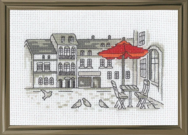 Broderikit Parasol R5794 15x10 cm