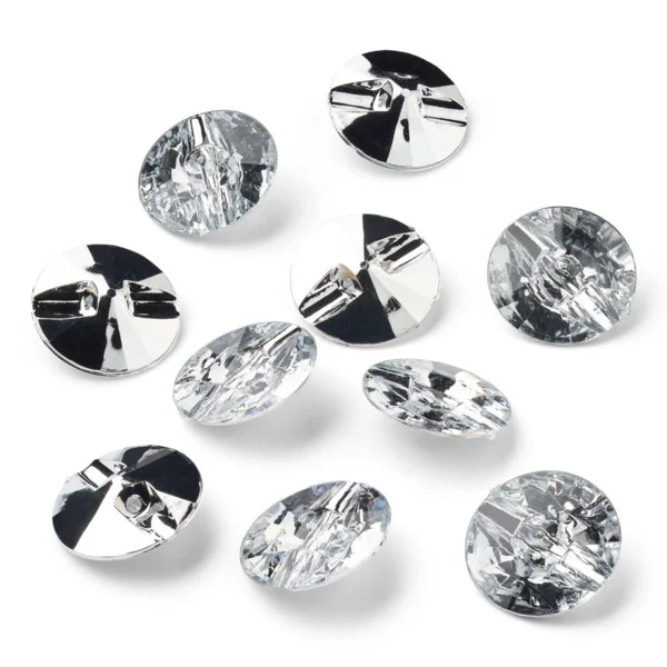 LindeHobby Krystalknapper, Klar, 20 mm, 10 stk