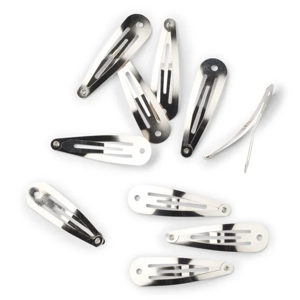 LindeHobby Knækspænder, Sølv, 45x14 mm, 10 stk