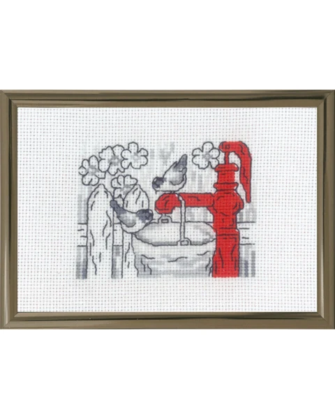 Broderikit Vandpost R5794 10 x 15 cm