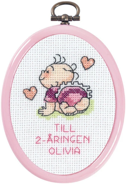 Broderikit Olivia 2 m/R5961/02 7x9 cm