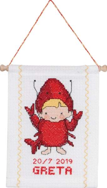 Broderikit Krebs B5129/18 18 x 25 cm