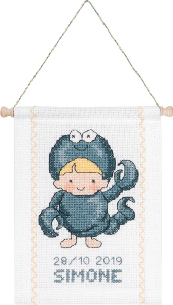 Broderikit Skorpion B5129/18 18 x 25 cm