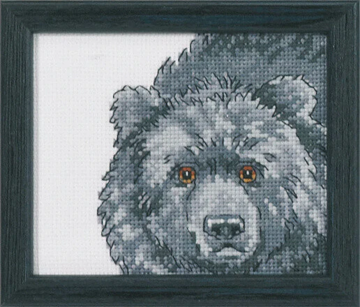 Broderikit Bjørn R5497 9 x 11 cm