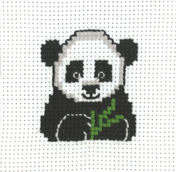 Broderikit MFK Panda 8 x 8 cm