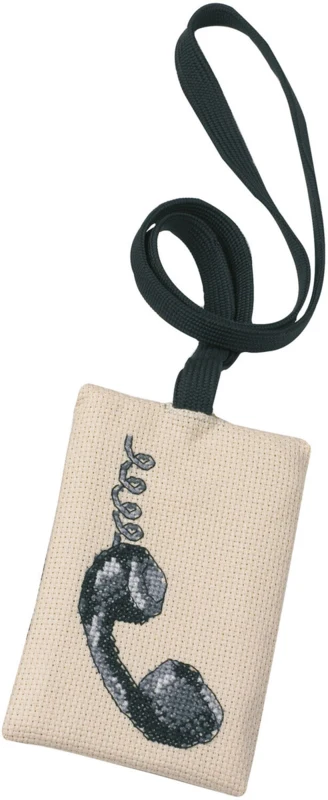 Broderikit Telefon 8 x 13 cm