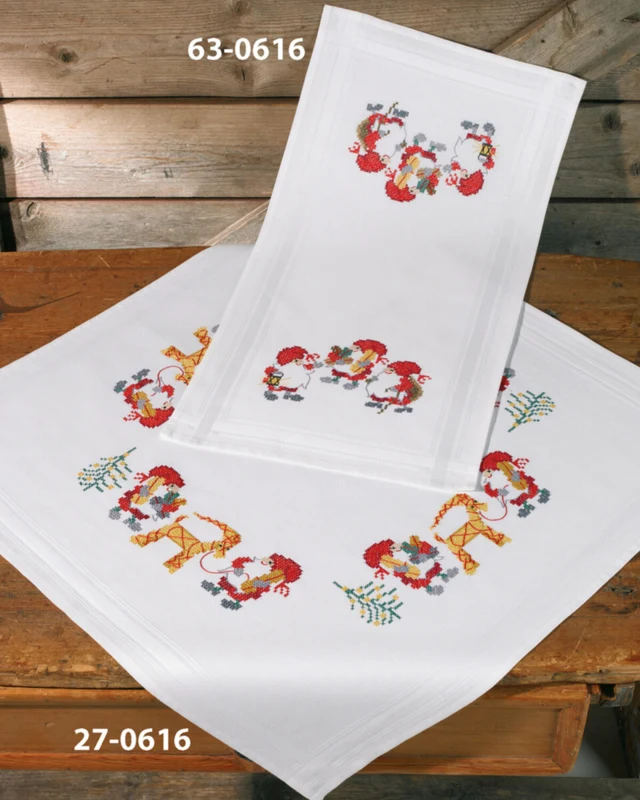Broderikit Nisse Samling XXX 80 x 80 cm