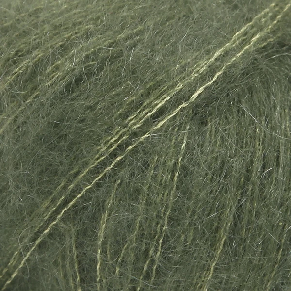 DROPS Kid-Silk 19 Mørkegrøn