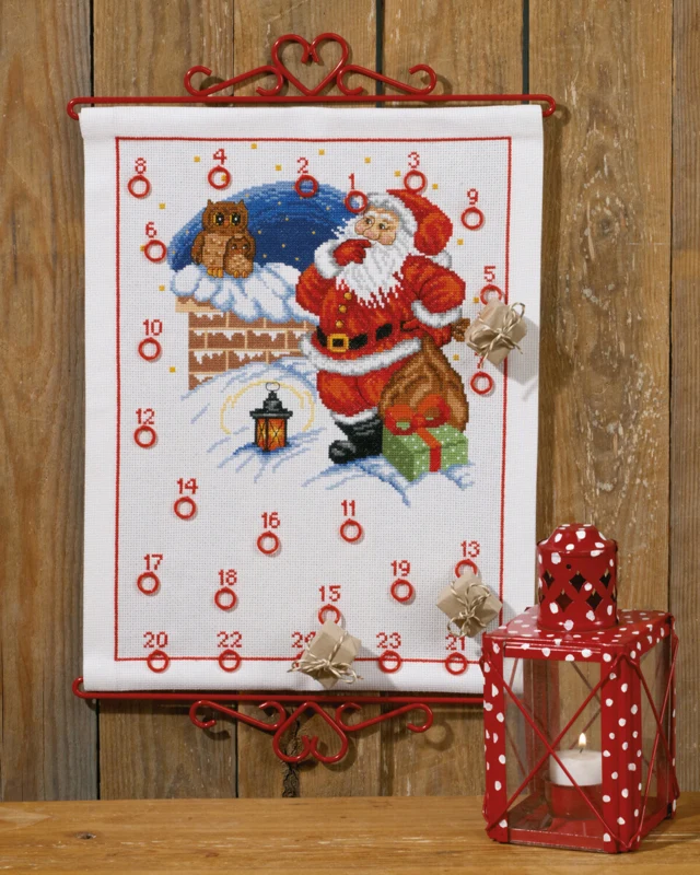 Broderikit Nisse & Ugle B5125/32 32 x 41 cm