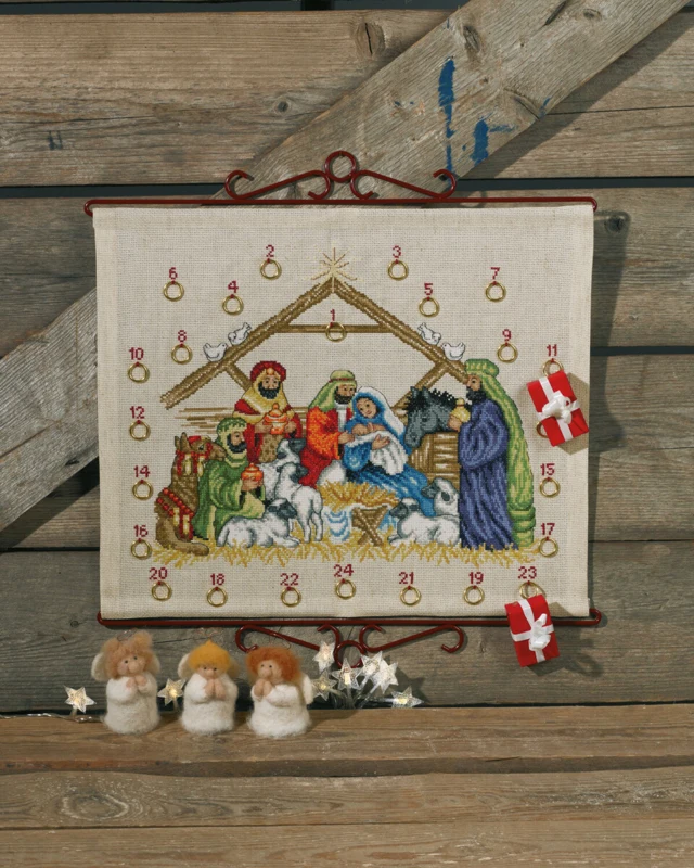Broderikit Jesusbarnet B5135/45 45 x 38 cm