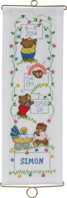 Broderikit Simon inkl/ 5188/14 14 x 40 cm