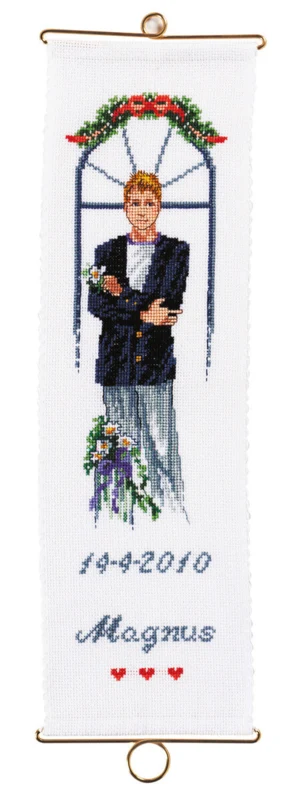 Broderikit "Magnus 12x40cm m/5188/12"