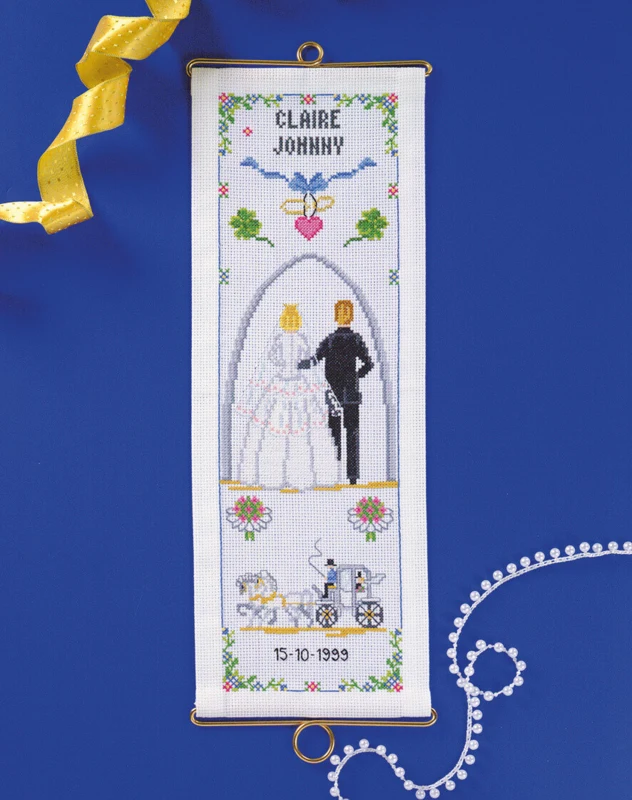 Broderikit Bryllup 14 x 39 m/5188/14