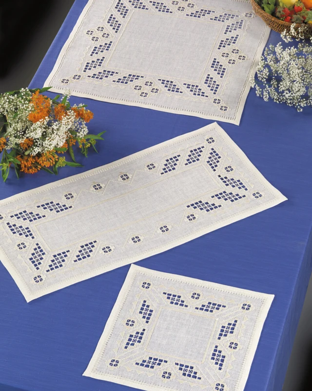 Broderikit Hardanger 35 x 74 cm