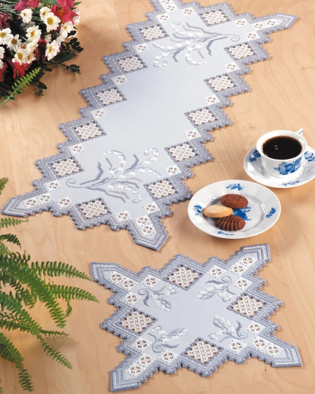 Broderikit Hardanger 29 x 73 cm