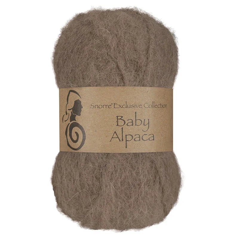 Viking Snorre Baby Alpaca 309 Lys brun