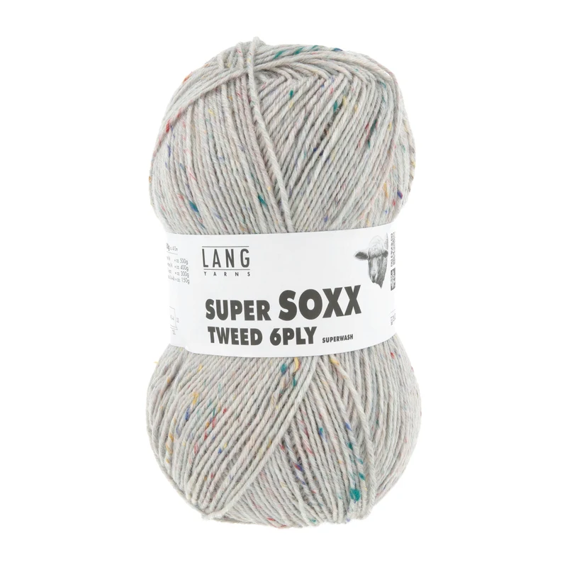 Lang Yarns Super Soxx Tweed 6-Ply 0096