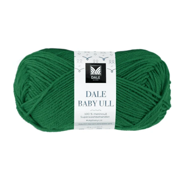 Dale Baby Ull 8542 Flaskegrøn