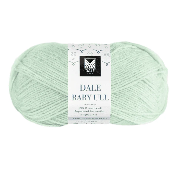 Dale Baby Ull 8537 Mintgrøn