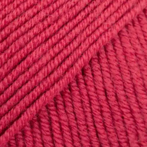 Merino Extra Fine 32 Mørk rose (Uni Colour)