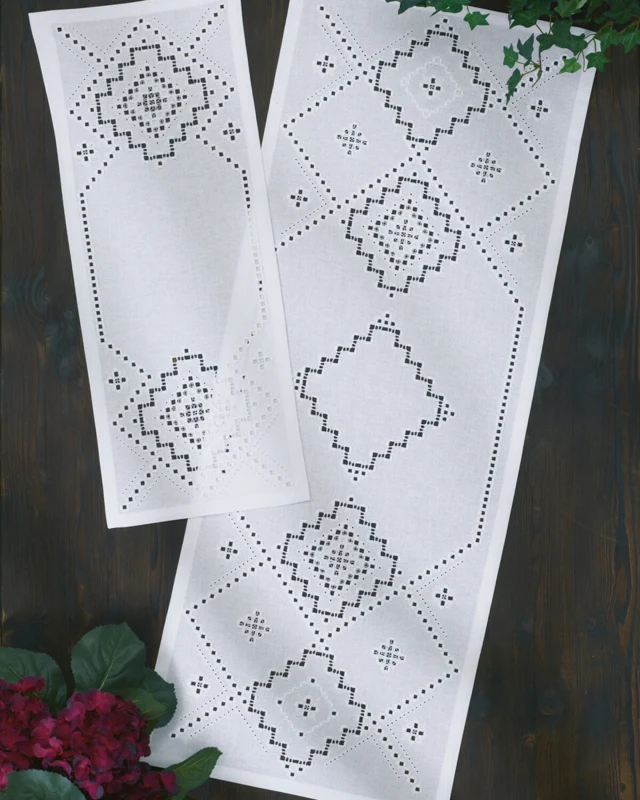 Broderikit Hardanger 41 x 106 cm