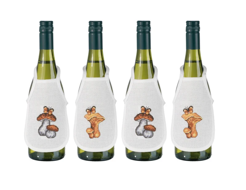 Broderikit Svampe 0330B x 4 10 x 15 cm