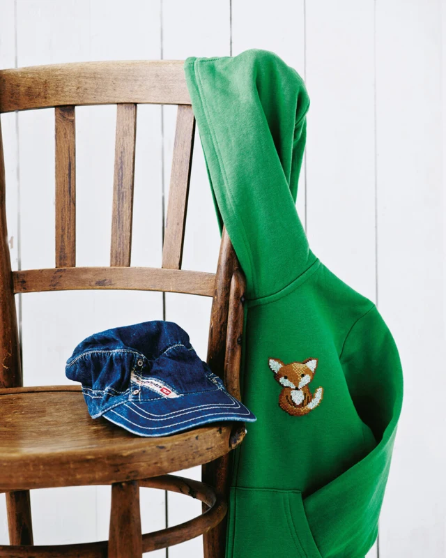 Broderikit Ræv 7 x 9 cm