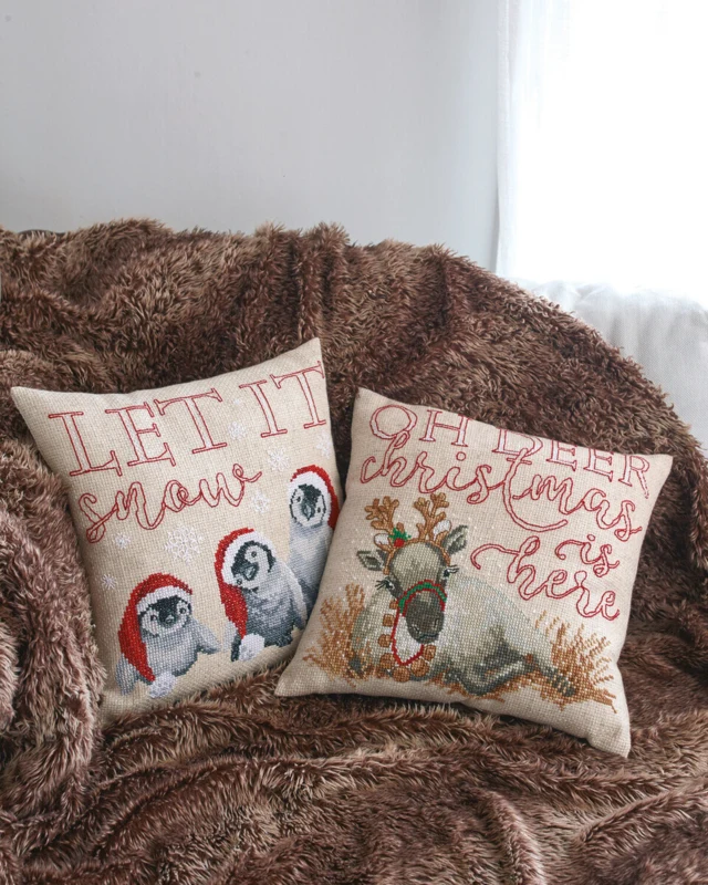 Broderikit OH DEER 40 x 40 cm