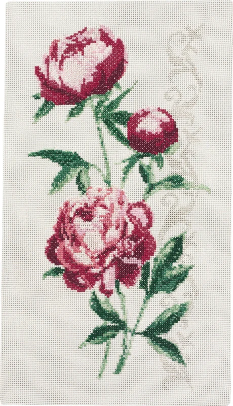 Broderikit Blomsterophæng 34x60 cm