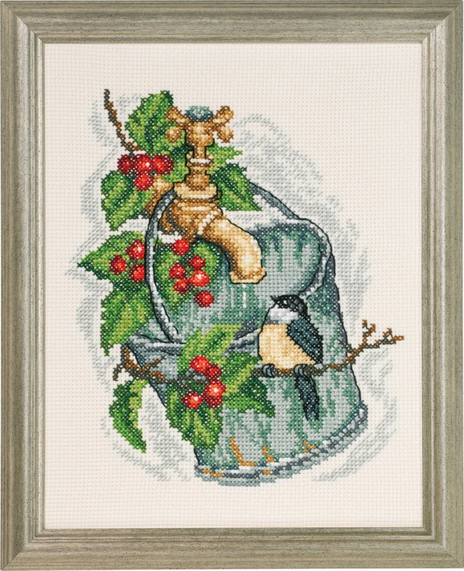 Broderikit Vandhane 29 x 37 cm