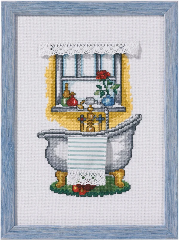 Broderikit Bad 20 x 28 cm R5386